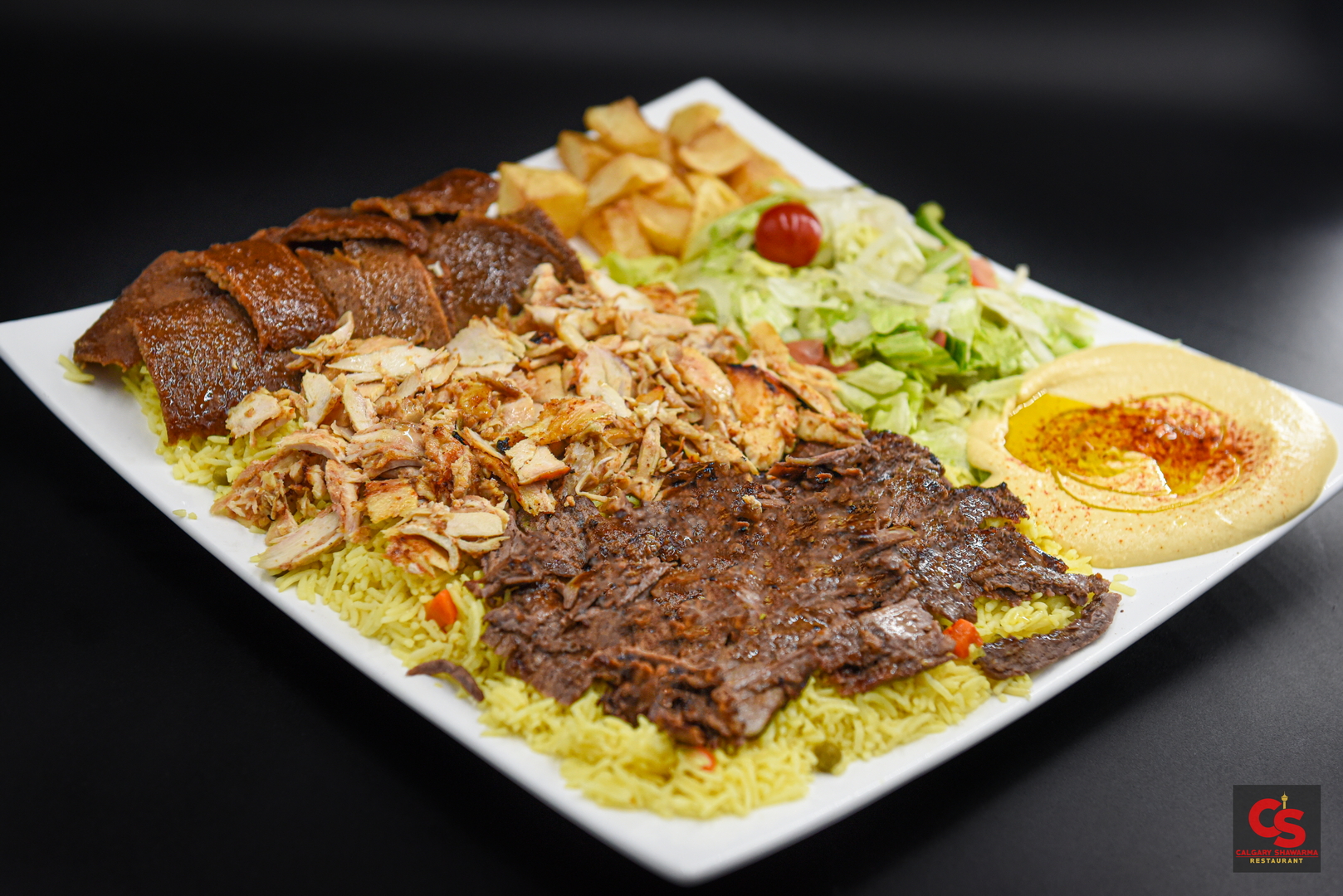 Chicken Shawarma Plate